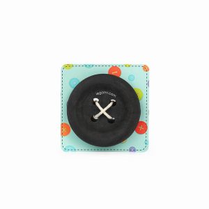 Large Button Eraser – Black
