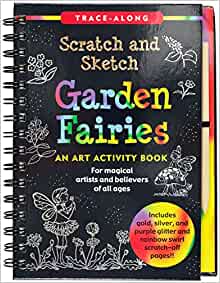 Scratch and Sketch Garden Fairies