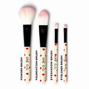 Makeup Brush Set – Ooh La La (4 pack)