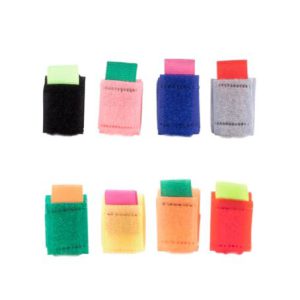 Multicoloured Cable Ties (8 Pack)