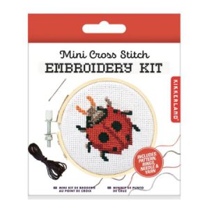 Ladybug Mini Embroidery Kit