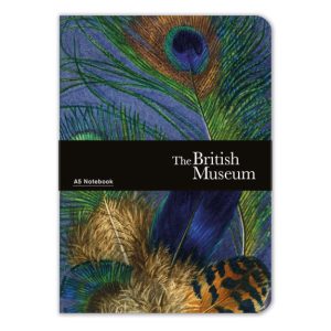 A5 Notebook – Feathers of a Peacock