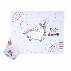 SOS LOOK AT ME – LENS CLEANING CLOTH – UNICORN