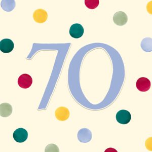 70th Birthday by Emma Bridgewater