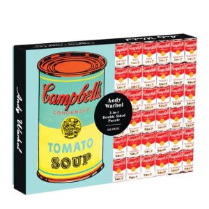 Andy Warhol Soup Can 2 sided (500)
