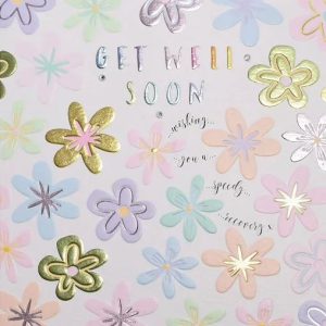 Get Well – Pastel Flowers