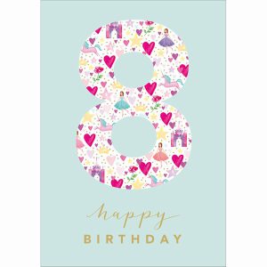 8th Birthday – Unicorns and Lovehearts