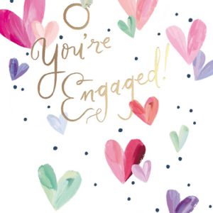 Engagement – Colourful Hearts
