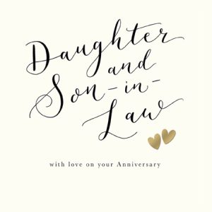 Daughter and Son-In-Law Anniversary