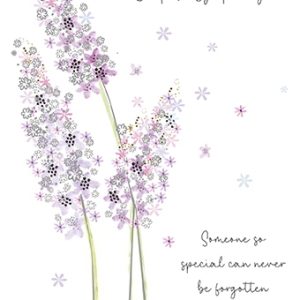 Sympathy – Purple Florals