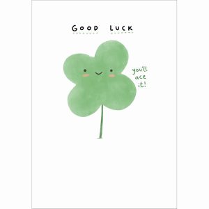 Good Luck – Four-Leaf Clover