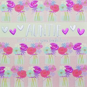 Auntie – Floral Pattern