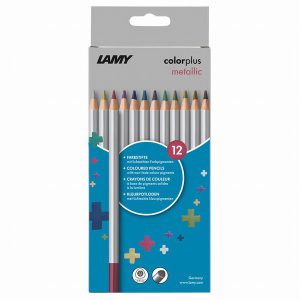 Colorplus Metallic Coloured Pencils (12)
