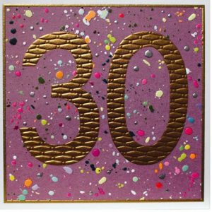 30th Birthday – Pink Background