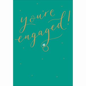 Engagement  – Ring on Blue