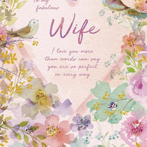 Wife – Floral Heart