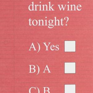 Drink Wine?