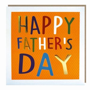 Father’s Day – Writing on Orange