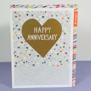 Anniversary – Coloured Hearts