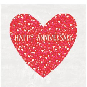 Anniversary – Red, Pink and Gold Hearts