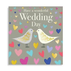 Wedding – Birds and Coloured Hearts