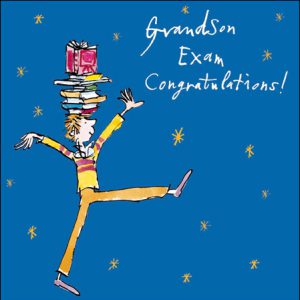 Exam Congratulations – Grandson