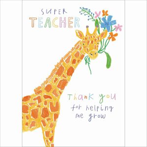 Thank You Teacher – For Helping Me Grow