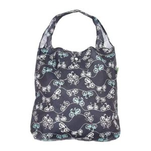 Black Bike Recycled Shopper