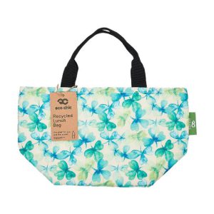 Beige Shamrocks Recycled Lunch Bag
