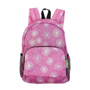 Dusty Pink Dandelion Recycled Backpack Mini