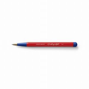 Drehgriffel Nr. 1 Red & Royal Blue Gel Pen (Bauhaus Edition)