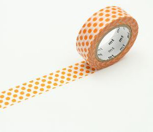 Dot Mandarin Washi Masking Tape