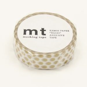 Dot Gold 2 Washi Masking Tape