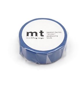 Matte Blue Washi Masking Tape