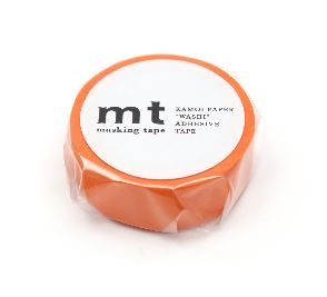 Matte Orange Washi Masking Tape