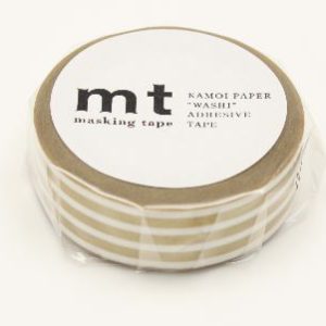 Border Gold 2 Washi Masking Tape