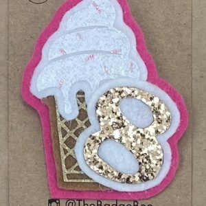 Age 8 Ice Cream Badge