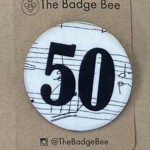 Age 50 Music Badge