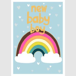 New Baby Boy – Rainbow