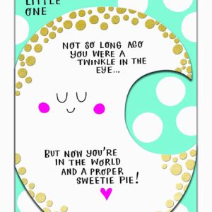 New Baby – Welcome Little One Moon