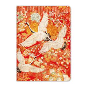 Mini Notebook – Kimono Cranes