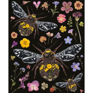 Three Bumblebees