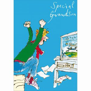 Grandson – Watching Football by Quentin Blake