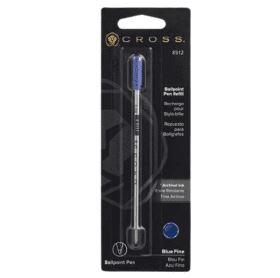 Ballpoint Refill, Blue Medium