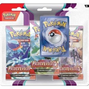 Pokemon Scarlet & Violet Paldea Evolved 3-Pack Booster