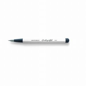 Drehgriffel Nr 2 White Pencil With Graphite Lead