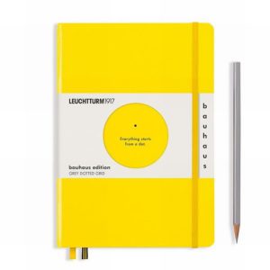 Bauhaus Edition A5 Hardback – Lemon (dotted)