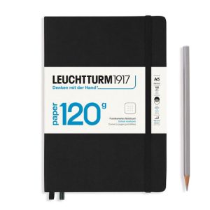 120 G Edition A5 Hardback – Black (dotted)