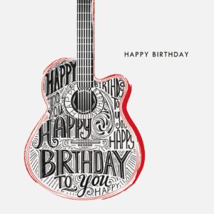 Happy Birthday Guitar