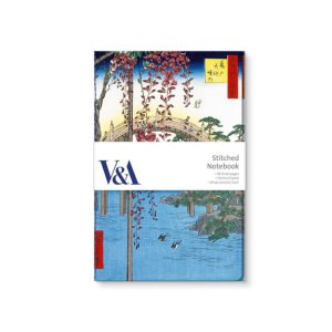 A6 Stitched Notebook – Wisteria Bridge